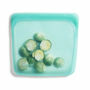 Stasher resuable silicone aqua