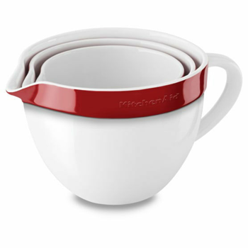 Picture of KitchenAid -Nesting Ceramic Mixing Bowl Set- 3 piece