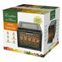 Packaging box for the Excalibur 10-Tray Performance Digital Dehydrator featuring key features and product imagery.