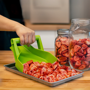 Tray Scoop Scooping Strawberries